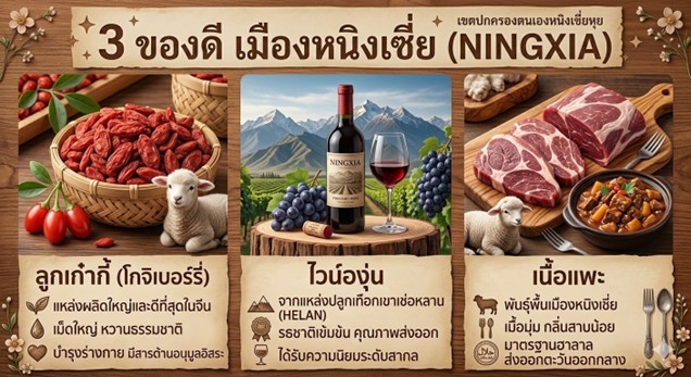 การค้า การลงทุน โลจิสติกส์ เขตปกครองตนเองหนิงเซี่ยหุย